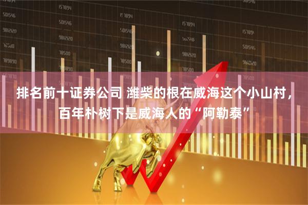 排名前十证券公司 潍柴的根在威海这个小山村，百年朴树下是威海人的“阿勒泰”